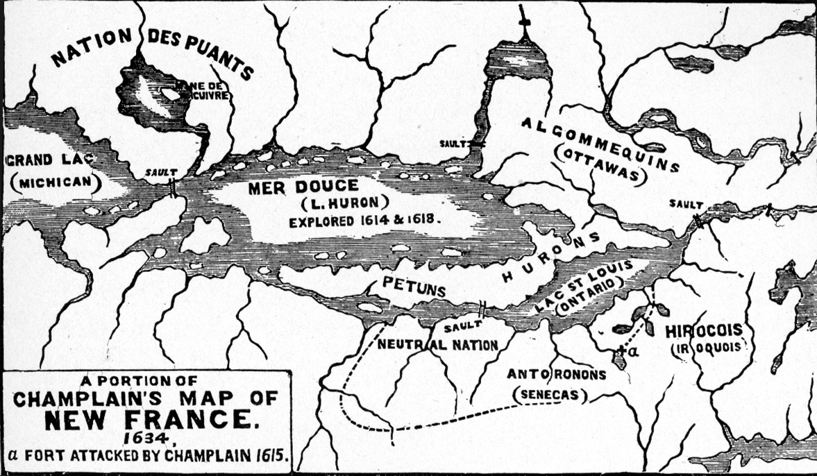 Champlain's map of 1634