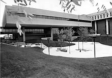 A view of the Research & Science Building