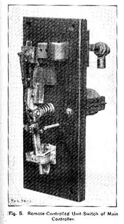 Figure 5 - Remote controlled unit switch