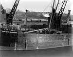 Photo of vessel in Conneaut harbor