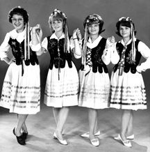 Polish Dancers at the All Nations Fair in Hotel Statler, September 14, 1963