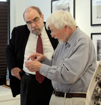 Tony Tomsic with Bill Barrow in 2015