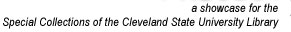 a showcase for the Cleveland State University Speical Collections