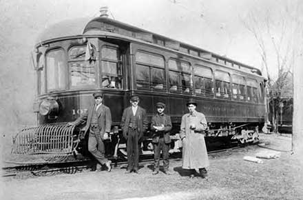 C&SW Interurban Railway in Medina, Ohio