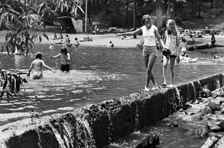 Children playing at Hinckley Reservation.