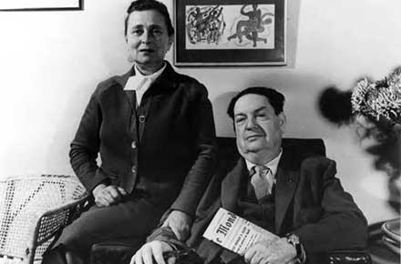 Darius and Madeleine Milhaud