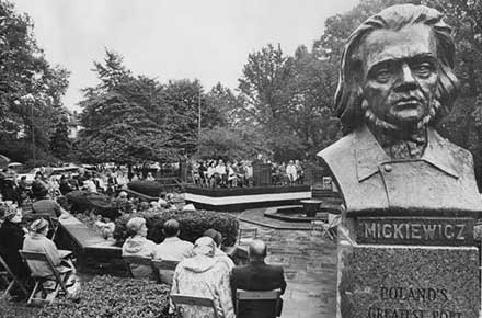 Monument Dedication, Polish Cultural Garden, 1966.